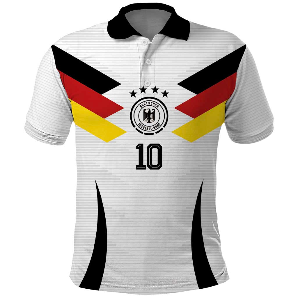 Custom Germany National Football Polo Shirt Die Mannschaft 2026 - Wonder Print Shop