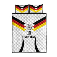 Custom Germany National Football Quilt Bed Set Die Mannschaft 2026 - Wonder Print Shop