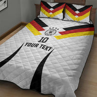 Custom Germany National Football Quilt Bed Set Die Mannschaft 2026 - Wonder Print Shop
