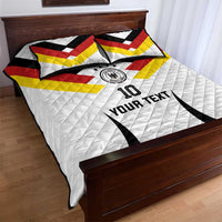 Custom Germany National Football Quilt Bed Set Die Mannschaft 2026 - Wonder Print Shop