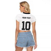 Custom Germany National Football Raglan Cropped T Shirt Die Mannschaft 2026 - Wonder Print Shop