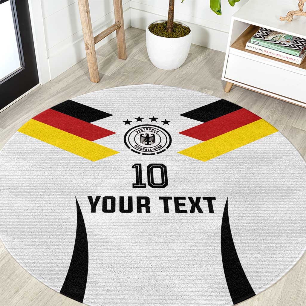 Custom Germany National Football Round Carpet Die Mannschaft 2026 - Wonder Print Shop