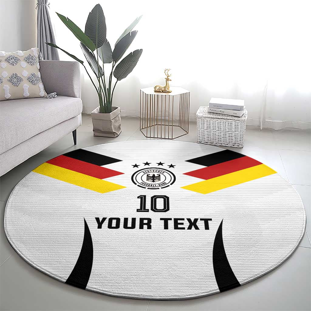 Custom Germany National Football Round Carpet Die Mannschaft 2026 - Wonder Print Shop