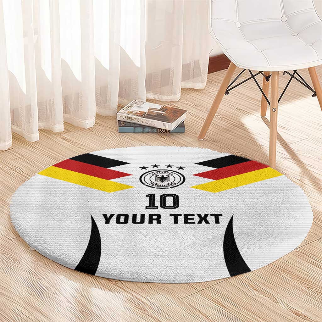 Custom Germany National Football Round Carpet Die Mannschaft 2026 - Wonder Print Shop