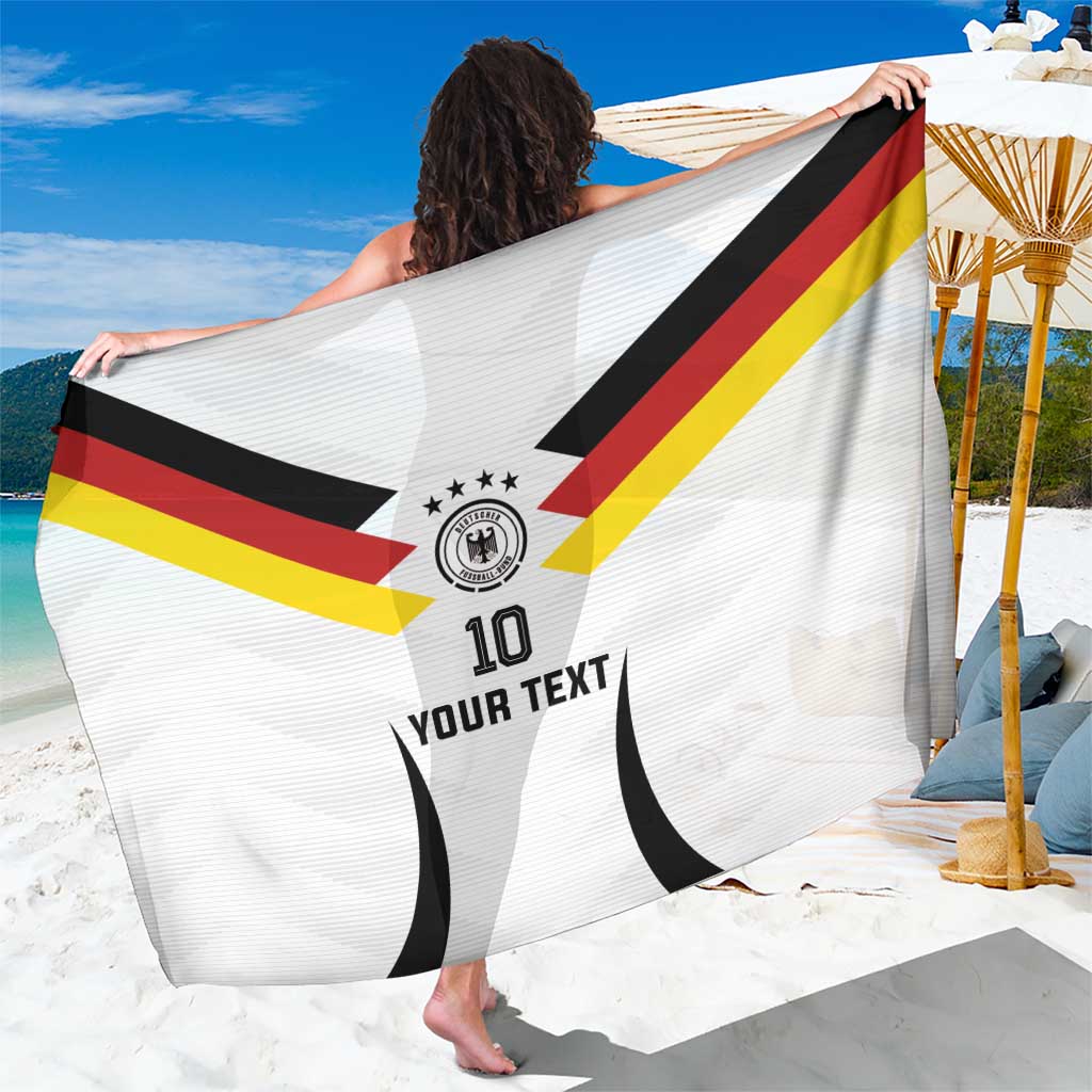 Custom Germany National Football Sarong Die Mannschaft 2026 - Wonder Print Shop
