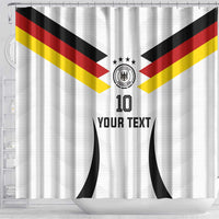 Custom Germany National Football Shower Curtain Die Mannschaft 2026 - Wonder Print Shop