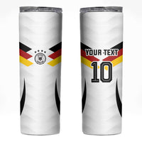 Custom Germany National Football Skinny Tumbler Die Mannschaft 2026 - Wonder Print Shop