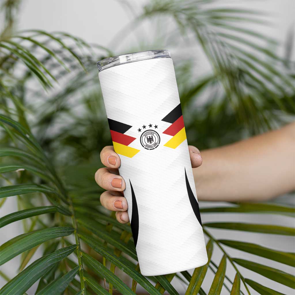 Custom Germany National Football Skinny Tumbler Die Mannschaft 2026 - Wonder Print Shop
