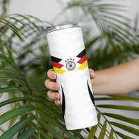 Custom Germany National Football Skinny Tumbler Die Mannschaft 2026 - Wonder Print Shop