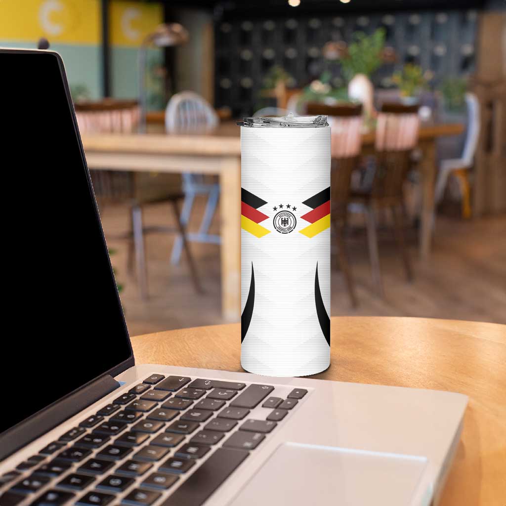Custom Germany National Football Skinny Tumbler Die Mannschaft 2026 - Wonder Print Shop