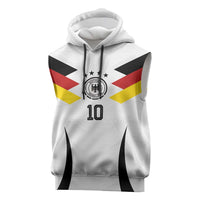Custom Germany National Football Sleeveless Hoodie Die Mannschaft 2026 - Wonder Print Shop