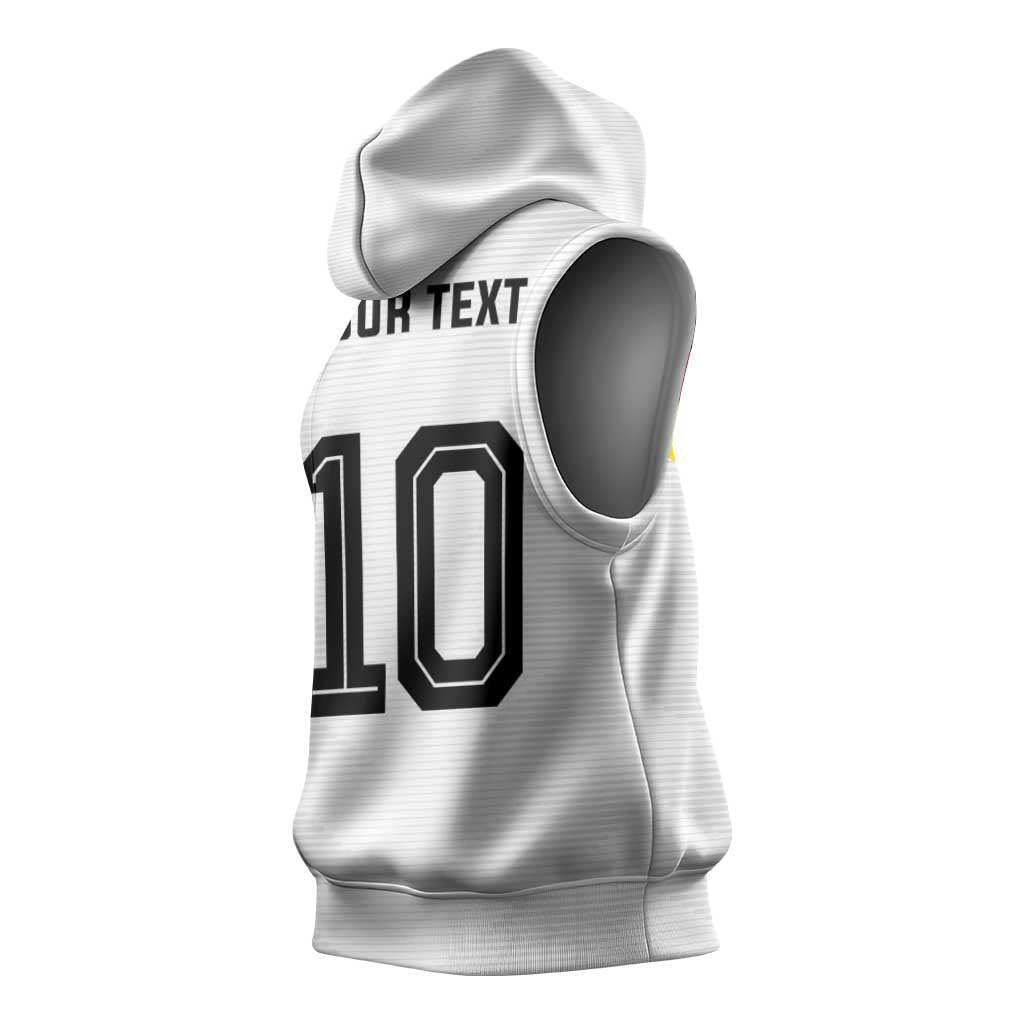 Custom Germany National Football Sleeveless Hoodie Die Mannschaft 2026 - Wonder Print Shop