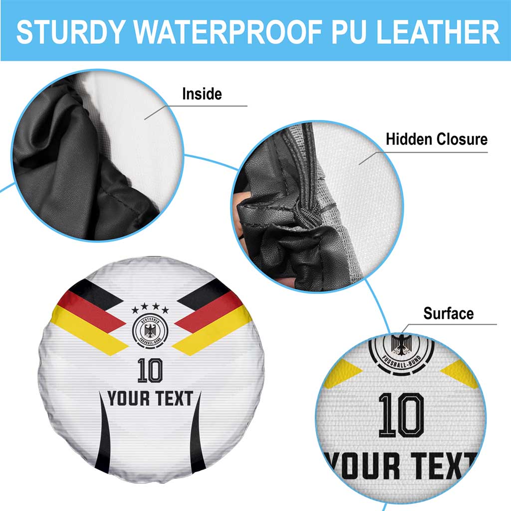 Custom Germany National Football Spare Tire Cover Die Mannschaft 2026 - Wonder Print Shop