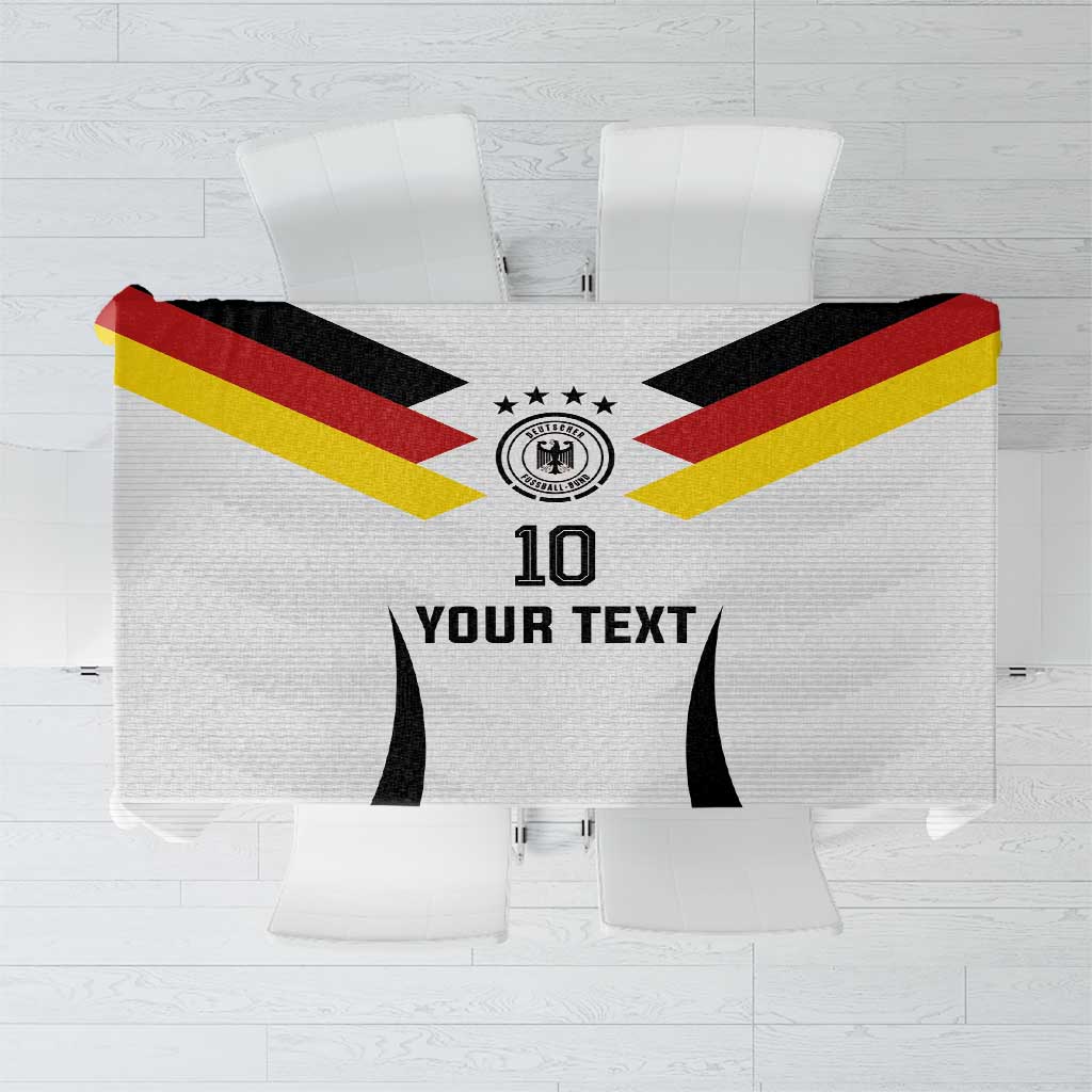 Custom Germany National Football Tablecloth Die Mannschaft 2026 - Wonder Print Shop