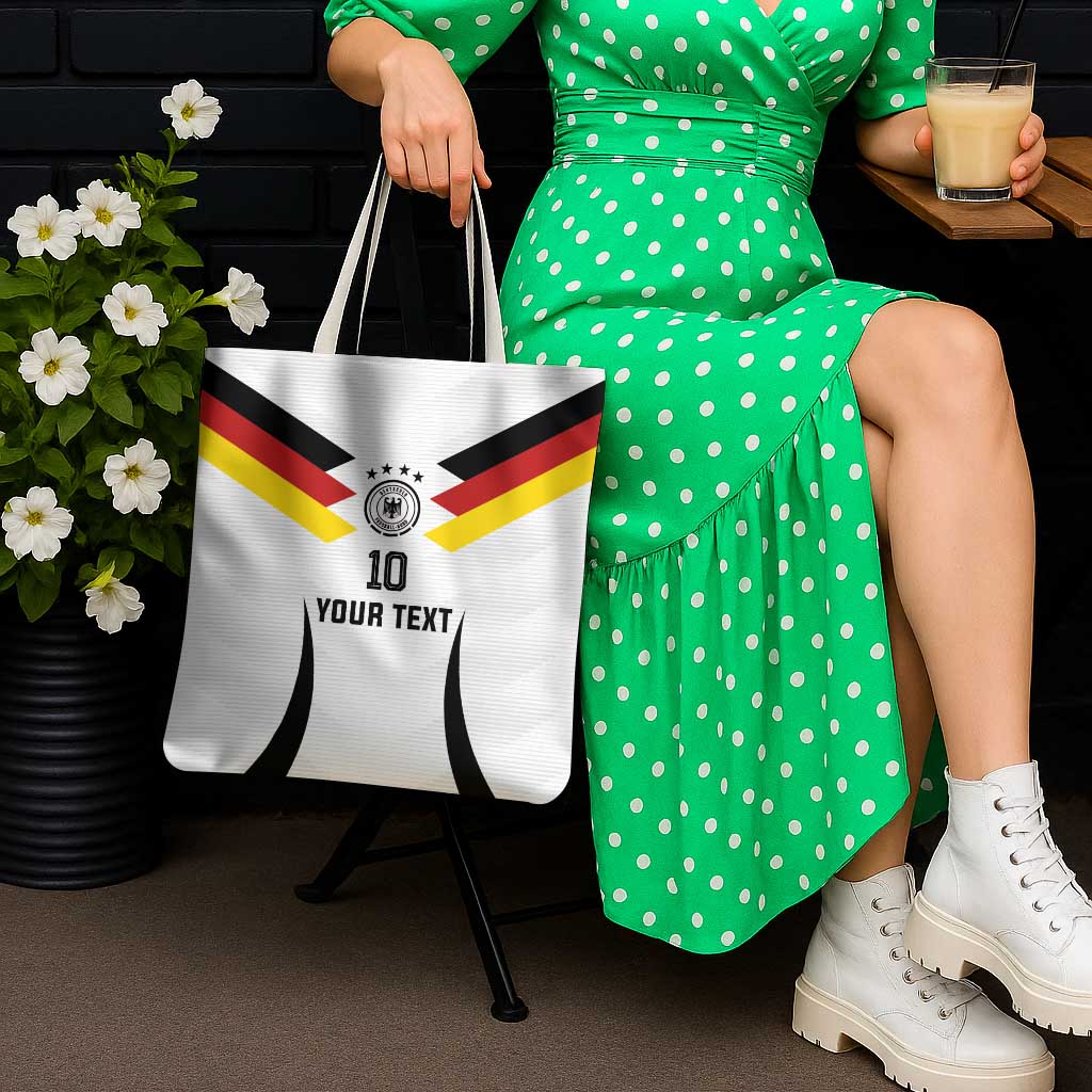 Custom Germany National Football Tote Bag Die Mannschaft 2026 - Wonder Print Shop