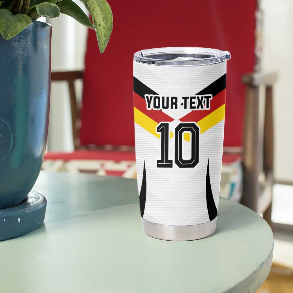 Custom Germany National Football Tumbler Cup Die Mannschaft 2026 - Wonder Print Shop