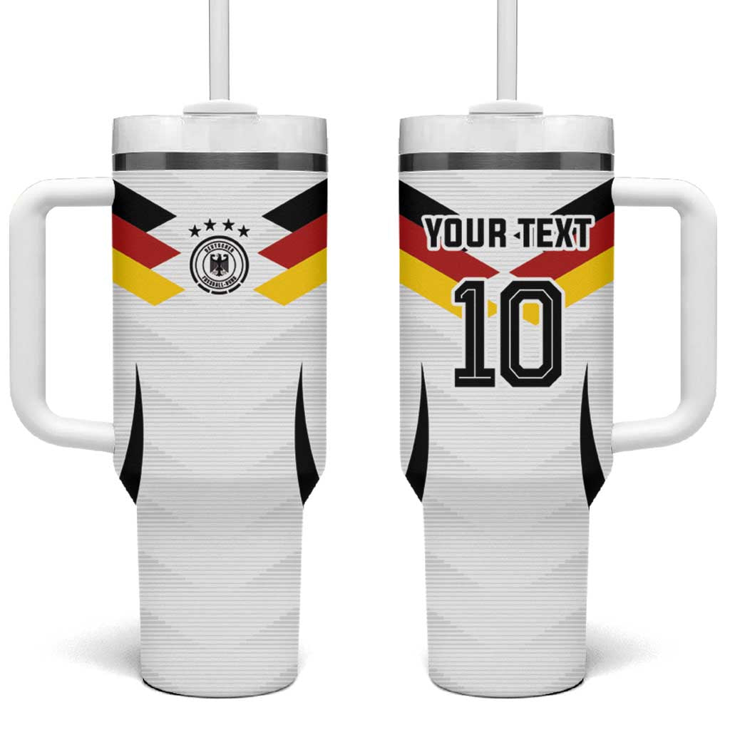 Custom Germany National Football Tumbler With Handle Die Mannschaft 2026 - Wonder Print Shop