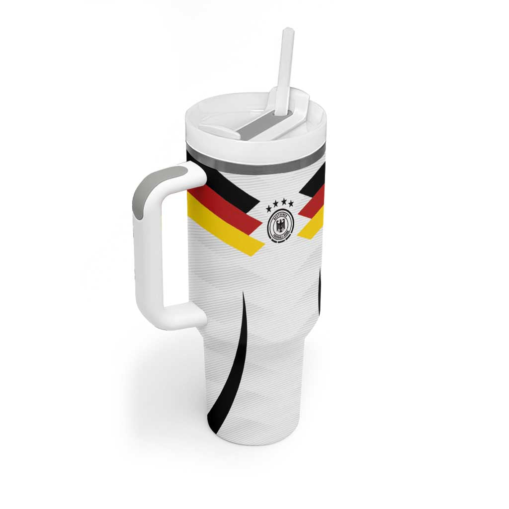 Custom Germany National Football Tumbler With Handle Die Mannschaft 2026 - Wonder Print Shop