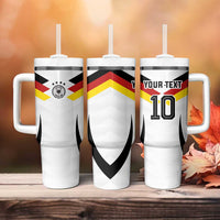 Custom Germany National Football Tumbler With Handle Die Mannschaft 2026 - Wonder Print Shop