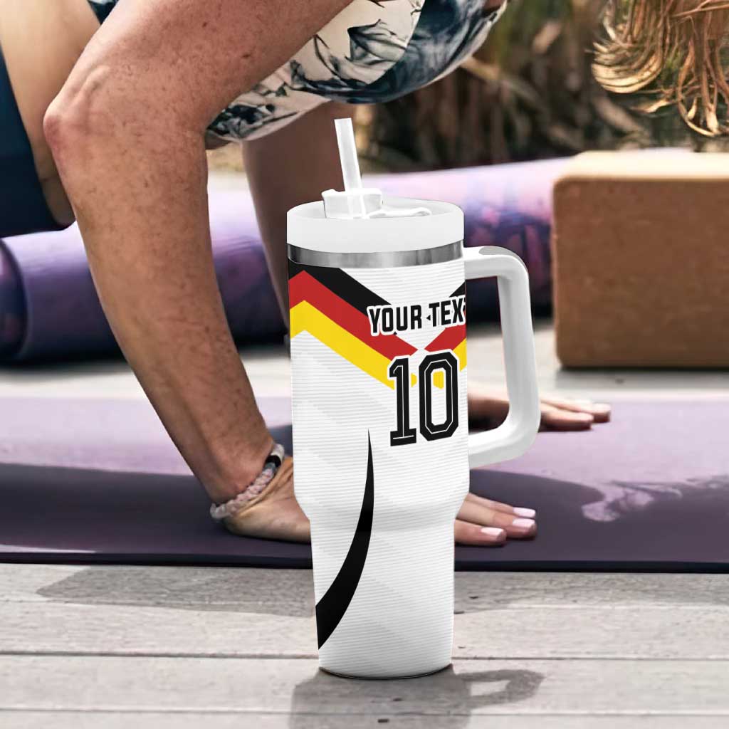 Custom Germany National Football Tumbler With Handle Die Mannschaft 2026 - Wonder Print Shop