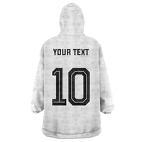 Custom Germany National Football Wearable Blanket Hoodie Die Mannschaft 2026 - Wonder Print Shop