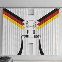 Custom Germany National Football Window Curtain Die Mannschaft 2026 - Wonder Print Shop