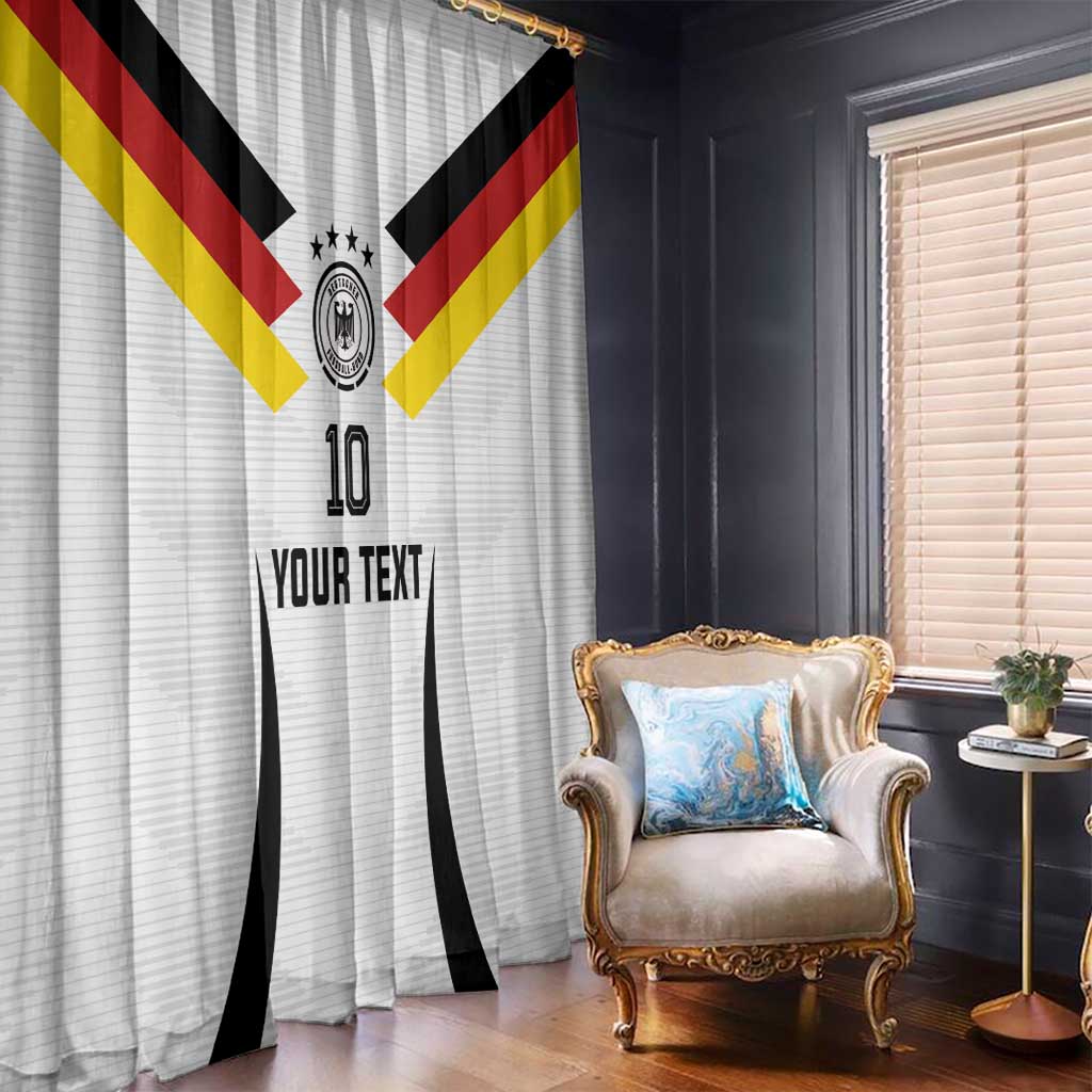 Custom Germany National Football Window Curtain Die Mannschaft 2026 - Wonder Print Shop
