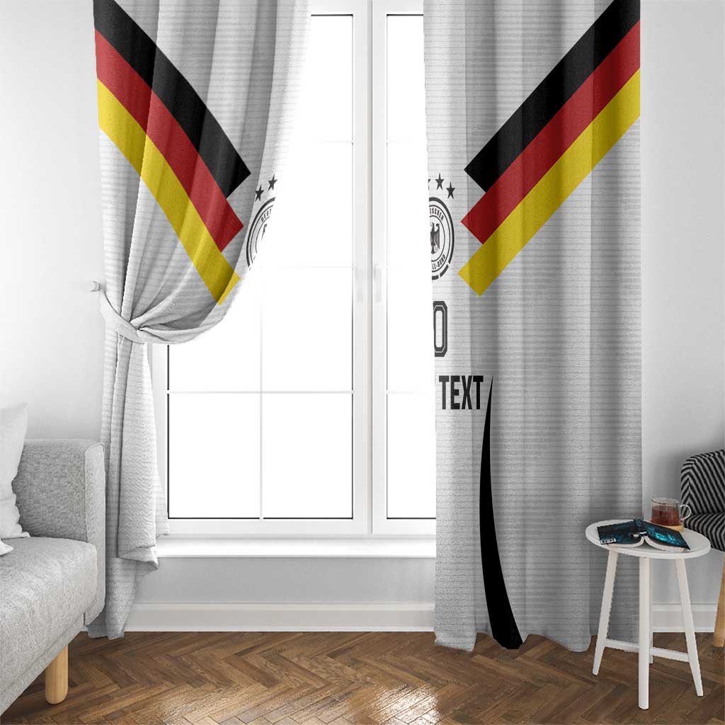 Custom Germany National Football Window Curtain Die Mannschaft 2026 - Wonder Print Shop