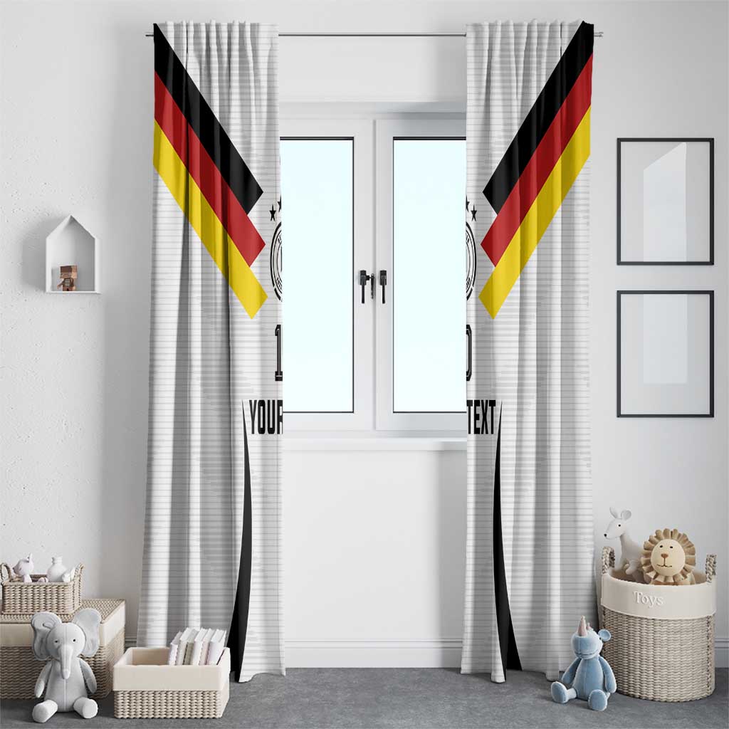 Custom Germany National Football Window Curtain Die Mannschaft 2026 - Wonder Print Shop