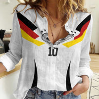 Custom Germany National Football Women Casual Shirt Die Mannschaft 2026 - Wonder Print Shop