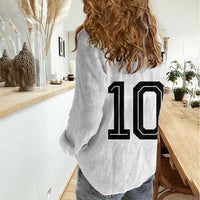 Custom Germany National Football Women Casual Shirt Die Mannschaft 2026 - Wonder Print Shop