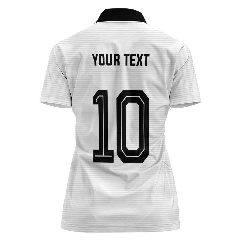 Custom Germany National Football Women Polo Shirt Die Mannschaft 2026 - Wonder Print Shop