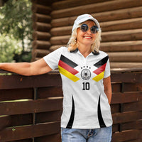 Custom Germany National Football Women Polo Shirt Die Mannschaft 2026 - Wonder Print Shop