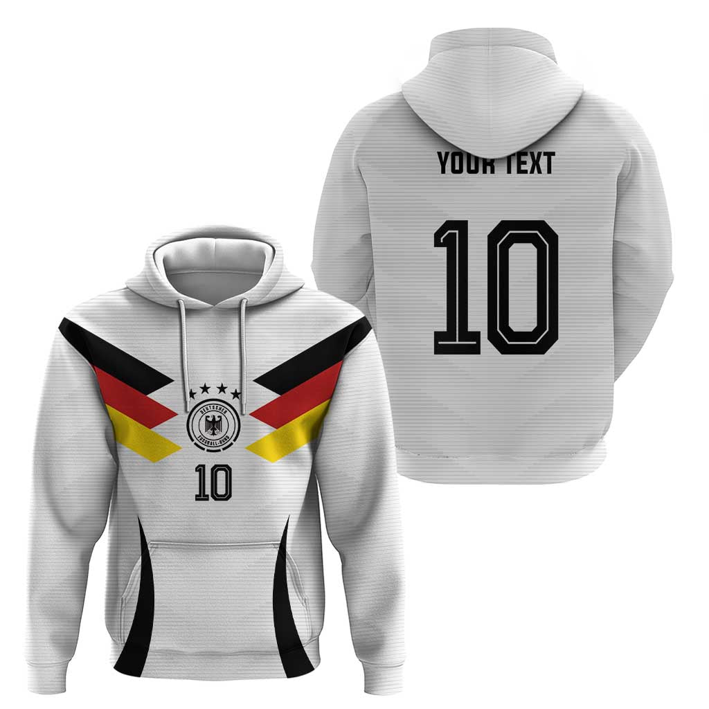 Custom Germany National Football Zip Hoodie Die Mannschaft 2026 - Wonder Print Shop