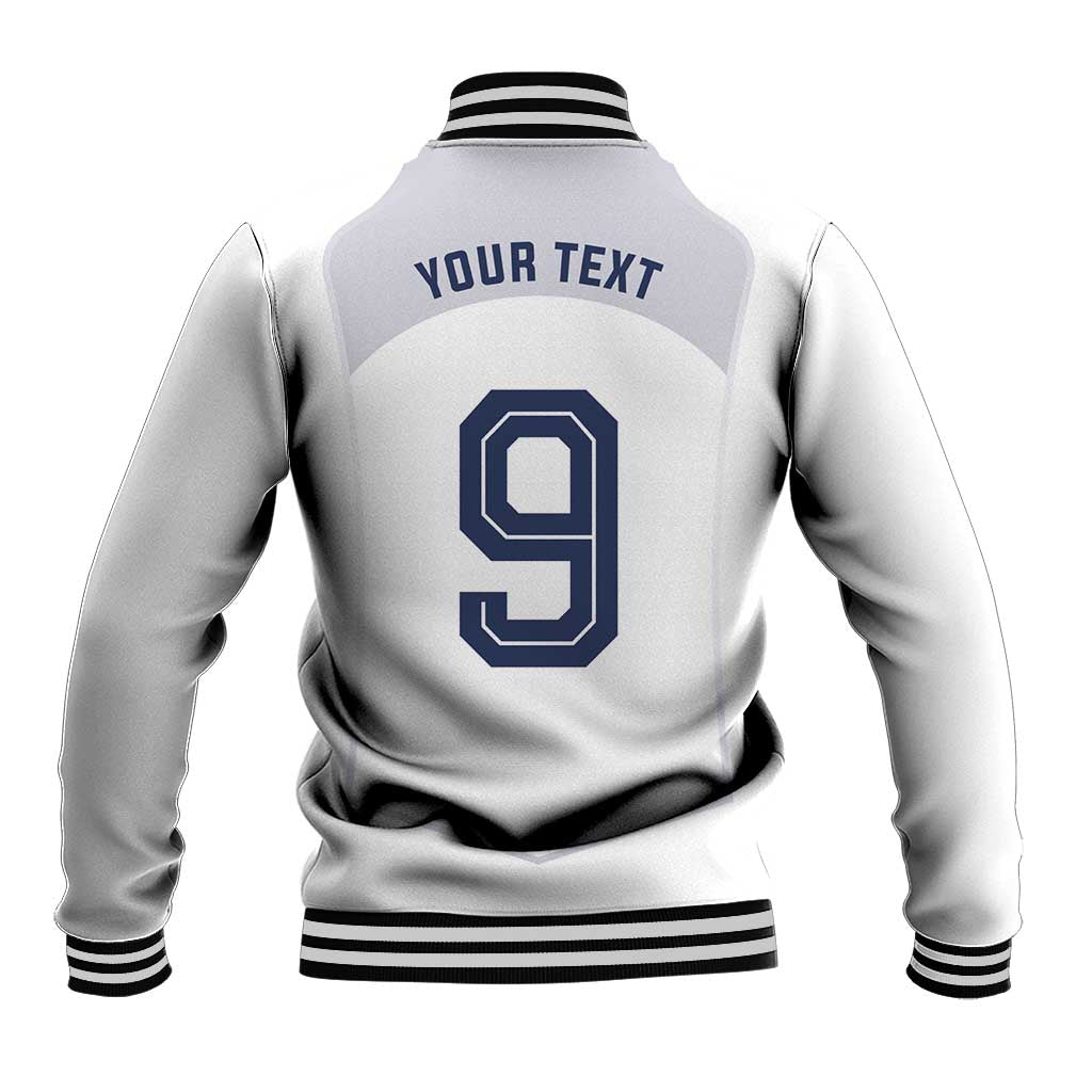 Custom England National Football Baseball Jacket The Three Lions-Sporty T90 Style - Wonder Print Shop