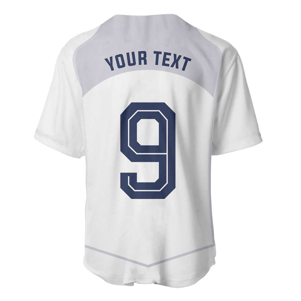 Custom England National Football Baseball Jersey The Three Lions-Sporty T90 Style - Wonder Print Shop