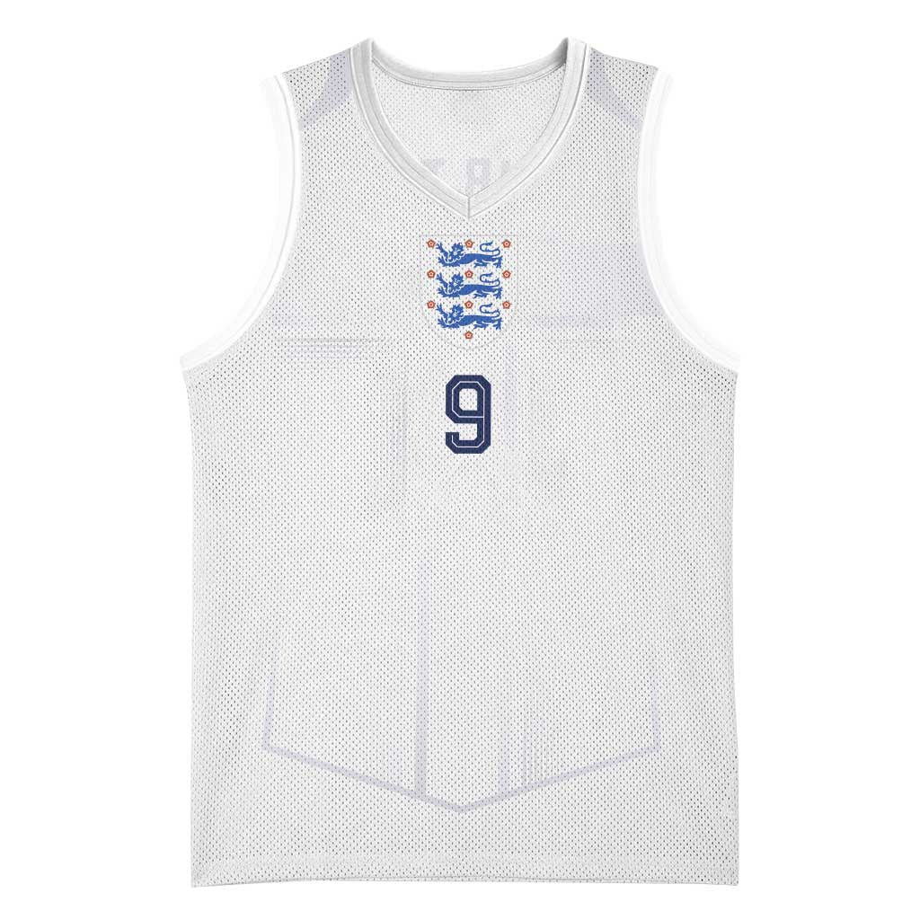Custom England National Football Basketball Jersey The Three Lions-Sporty T90 Style - Wonder Print Shop