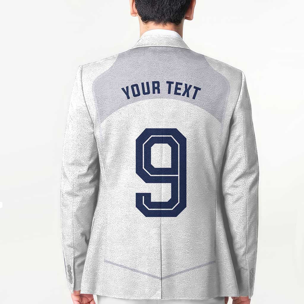 Custom England National Football Blazer The Three Lions-Sporty T90 Style - Wonder Print Shop