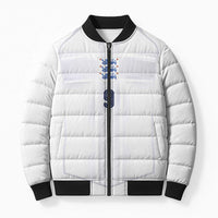 Custom England National Football Bomber Puffer Jacket The Three Lions-Sporty T90 Style - Wonder Print Shop