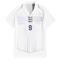 Custom England National Football Hawaiian Shirt The Three Lions-Sporty T90 Style - Wonder Print Shop