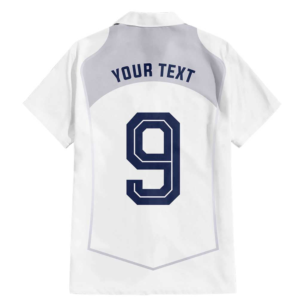 Custom England National Football Hawaiian Shirt The Three Lions-Sporty T90 Style - Wonder Print Shop