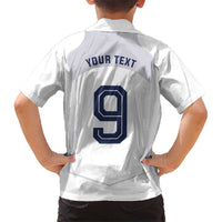Custom England National Football Hawaiian Shirt The Three Lions-Sporty T90 Style - Wonder Print Shop