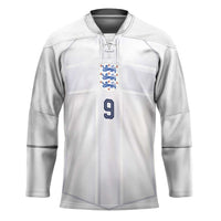 Custom England National Football Hockey Jersey The Three Lions-Sporty T90 Style - Wonder Print Shop