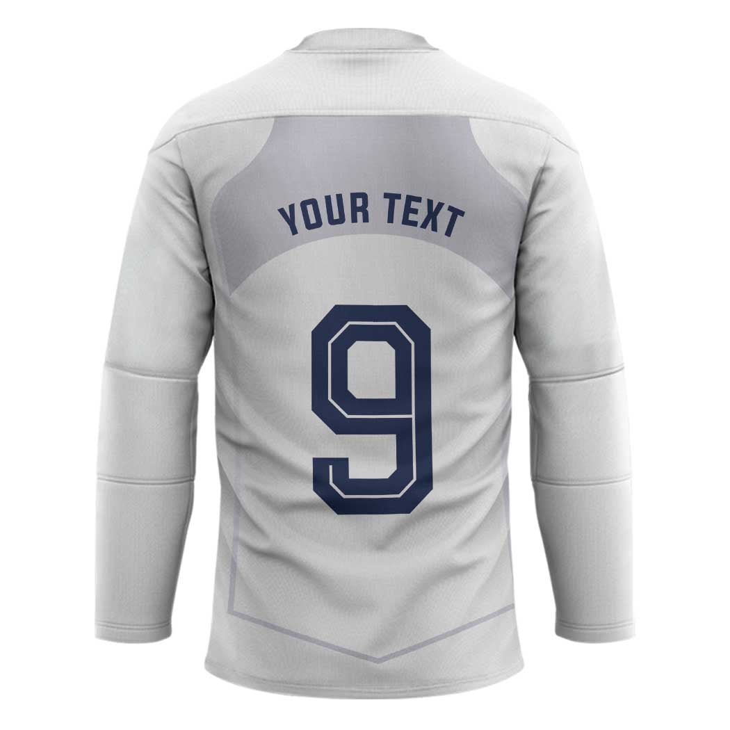 Custom England National Football Hockey Jersey The Three Lions-Sporty T90 Style - Wonder Print Shop
