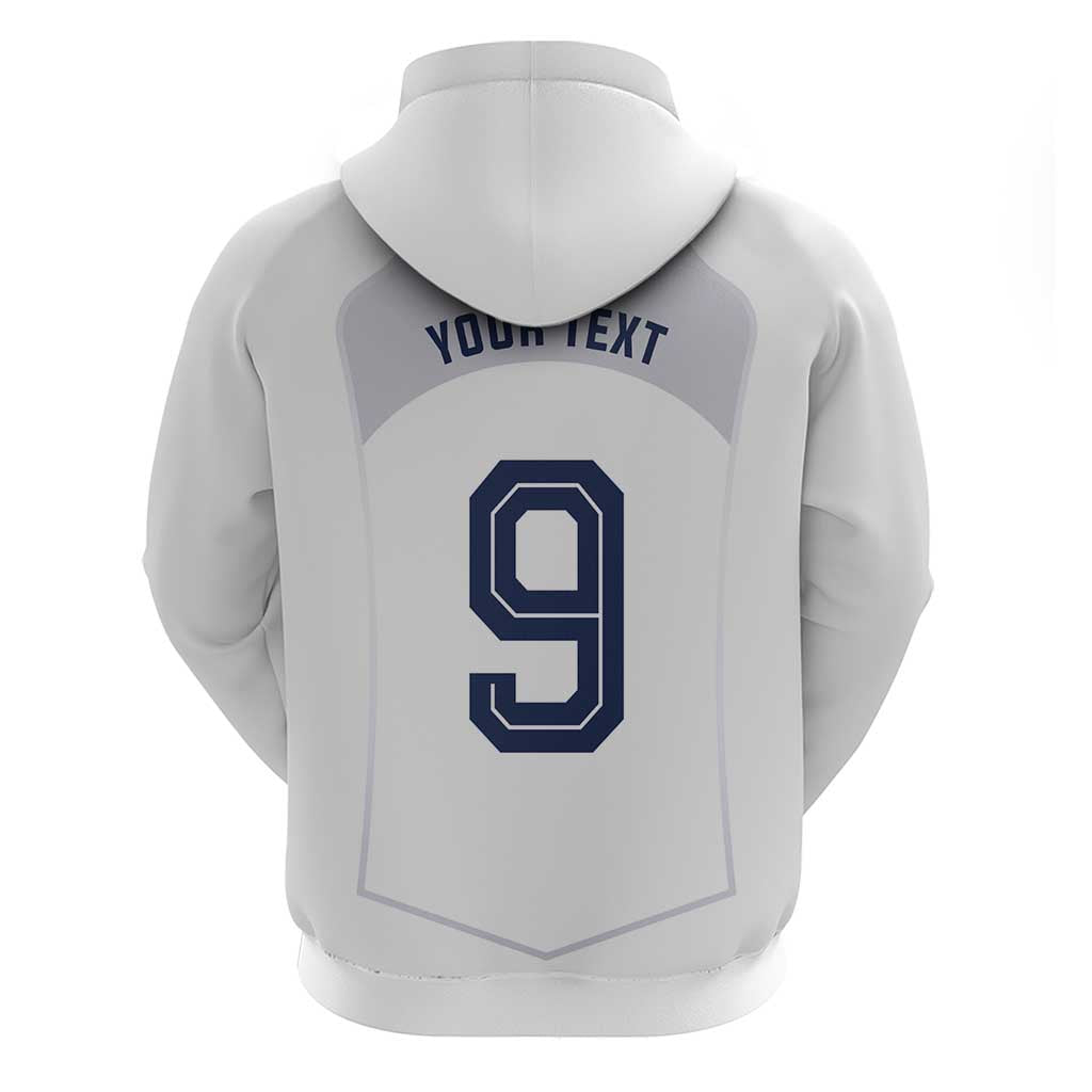 Custom England National Football Hoodie The Three Lions-Sporty T90 Style - Wonder Print Shop