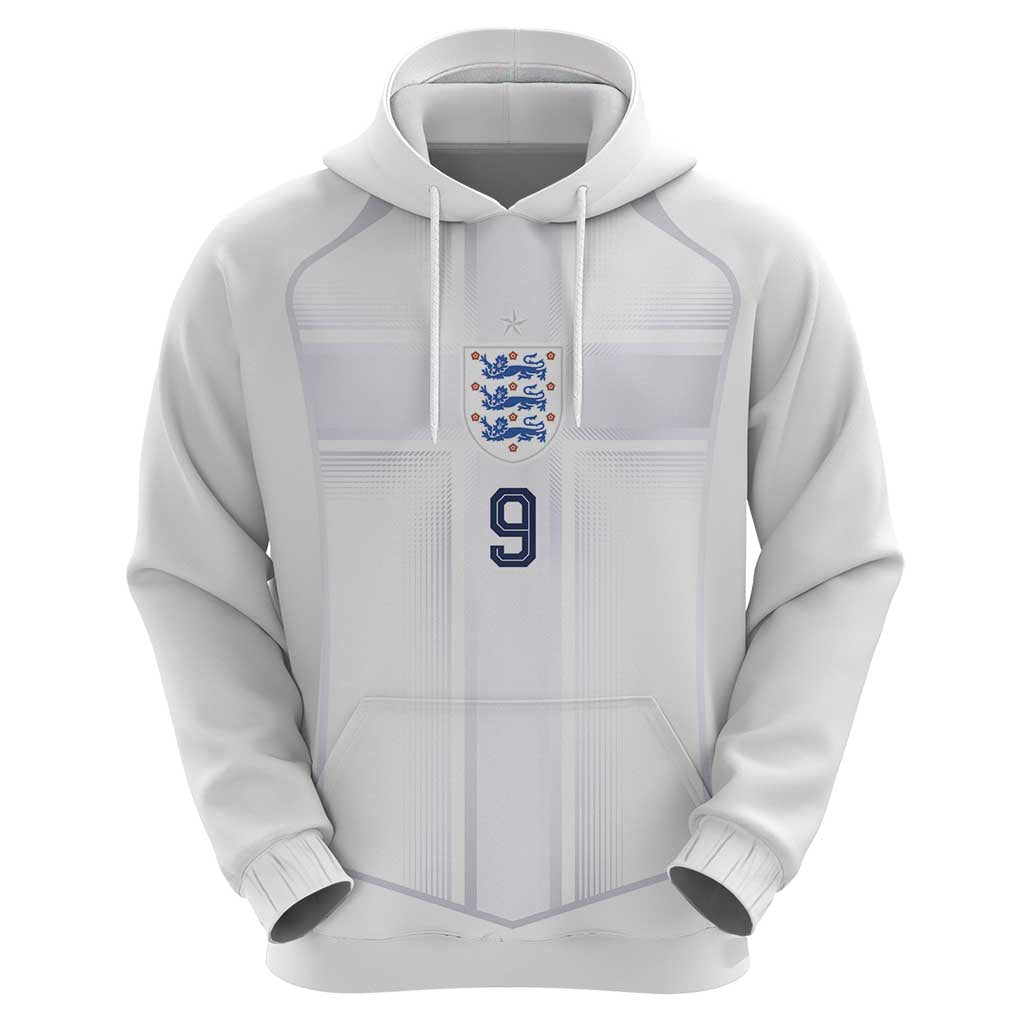 Custom England National Football Hoodie The Three Lions-Sporty T90 Style - Wonder Print Shop
