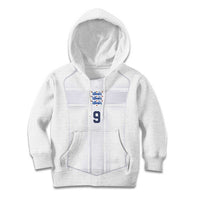 Custom England National Football Kid Hoodie The Three Lions-Sporty T90 Style - Wonder Print Shop