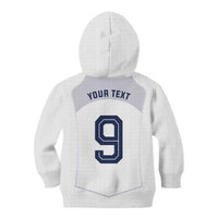 Custom England National Football Kid Hoodie The Three Lions-Sporty T90 Style - Wonder Print Shop