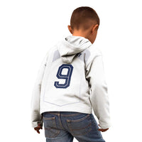 Custom England National Football Kid Hoodie The Three Lions-Sporty T90 Style - Wonder Print Shop