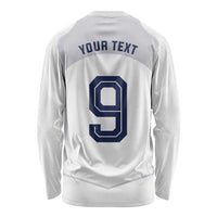 Custom England National Football Long Sleeve Shirt The Three Lions-Sporty T90 Style - Wonder Print Shop
